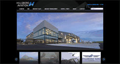 Desktop Screenshot of hillsboroaviation.com